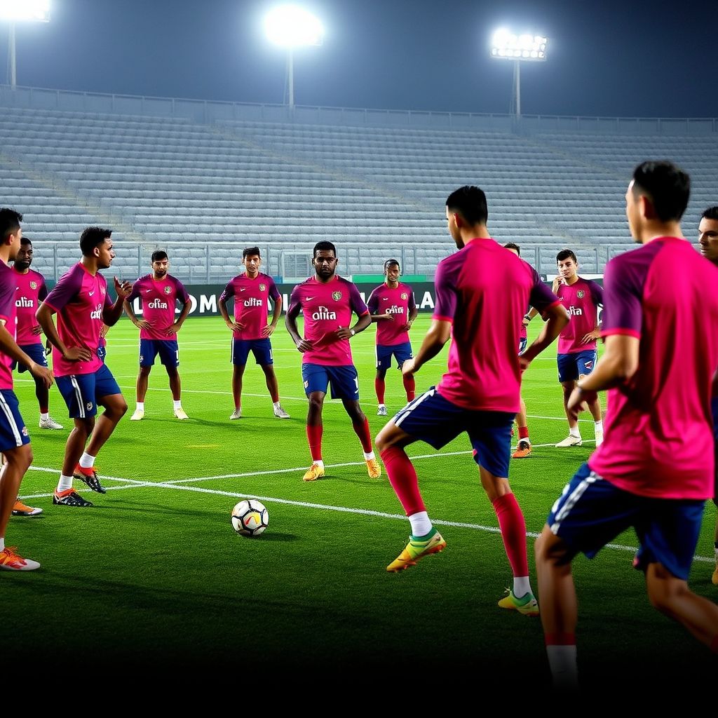 米乐官网入口-阿尔艾因外援训练状态火热，世俱杯淘汰赛关键战